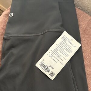 LululemonAlign NWT graphite gray 25 length